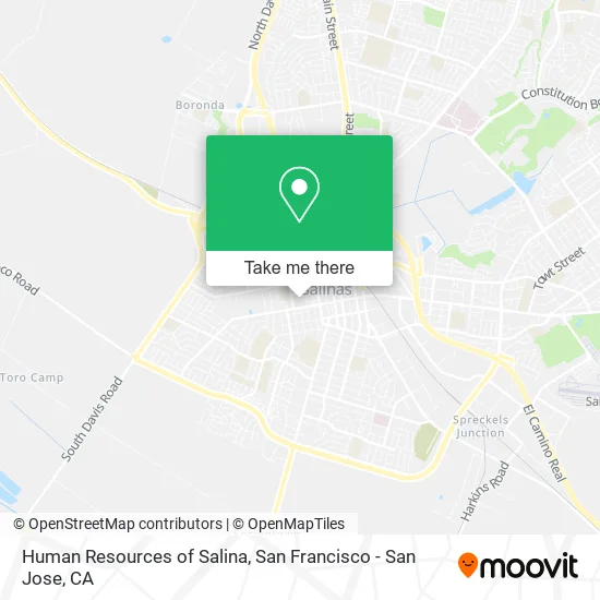 Mapa de Human Resources of Salina