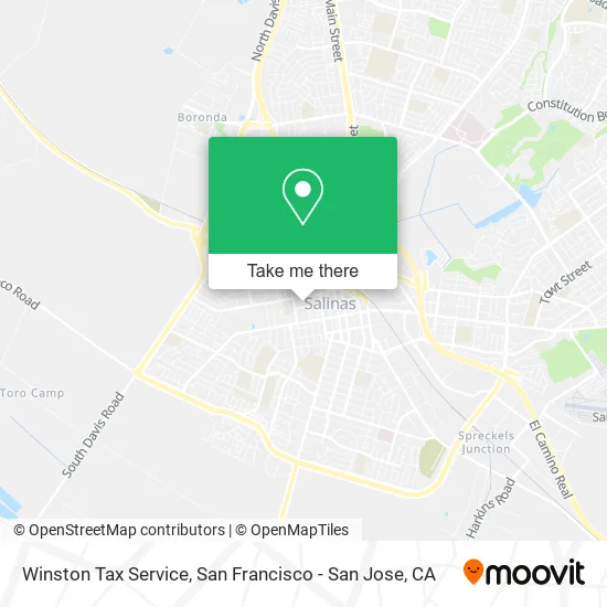 Mapa de Winston Tax Service