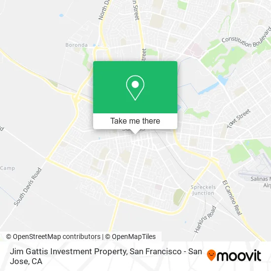 Mapa de Jim Gattis Investment Property