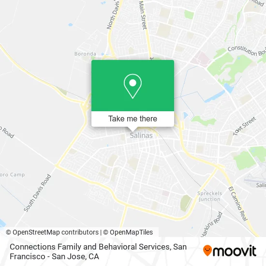 Mapa de Connections Family and Behavioral Services