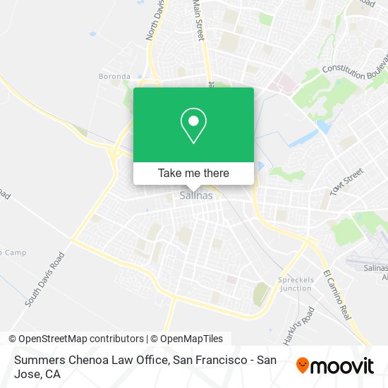 Summers Chenoa Law Office map