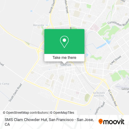 SMS Clam Chowder Hut map