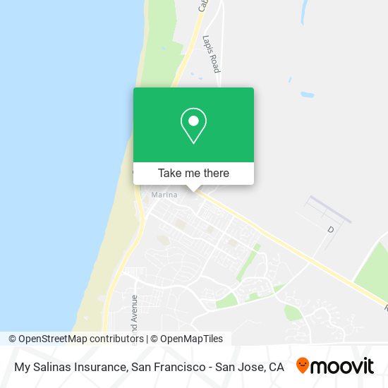 My Salinas Insurance map