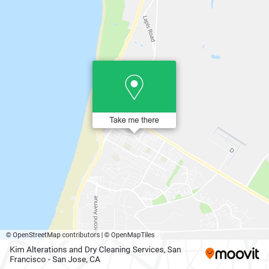 Kim Alterations and Dry Cleaning Services map