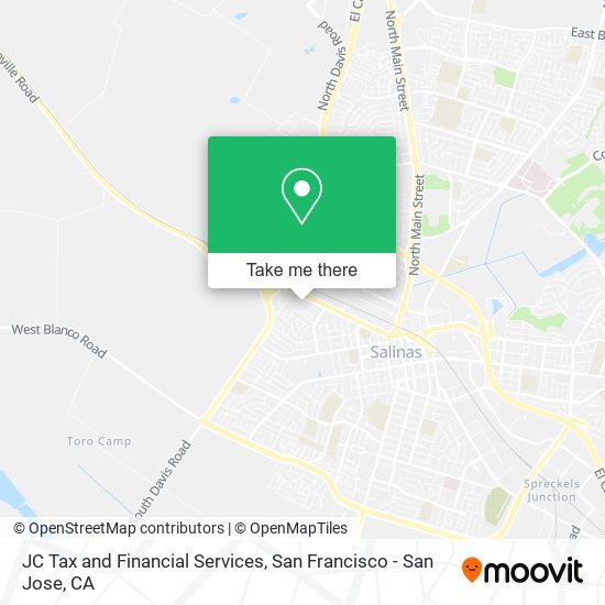 JC Tax and Financial Services map