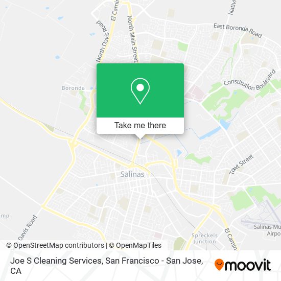 Joe S Cleaning Services map