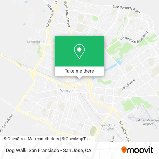 Dog Walk map