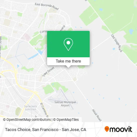 Tacos Choice map