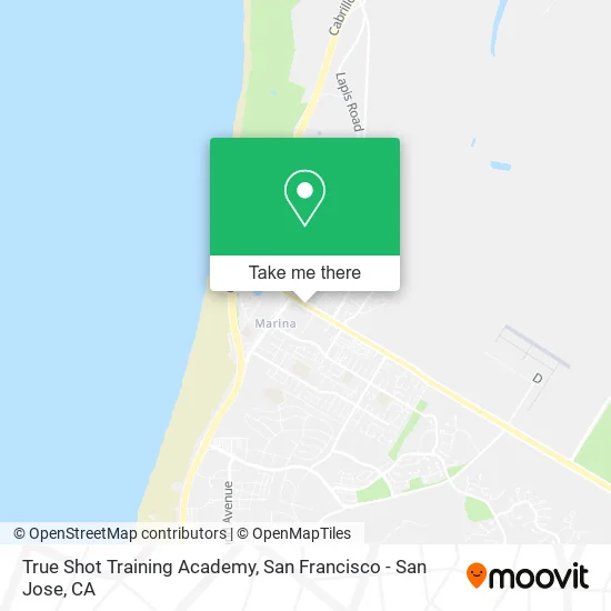 True Shot Training Academy map