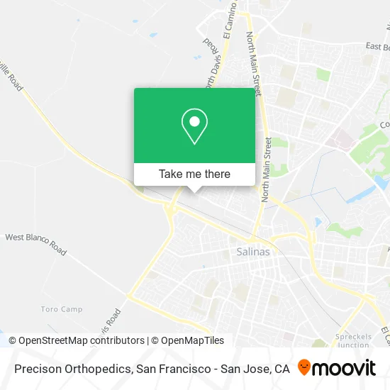 Precison Orthopedics map