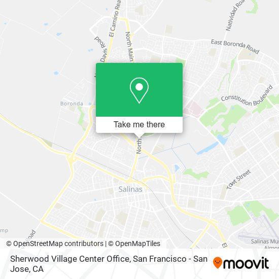Sherwood Village Center Office map