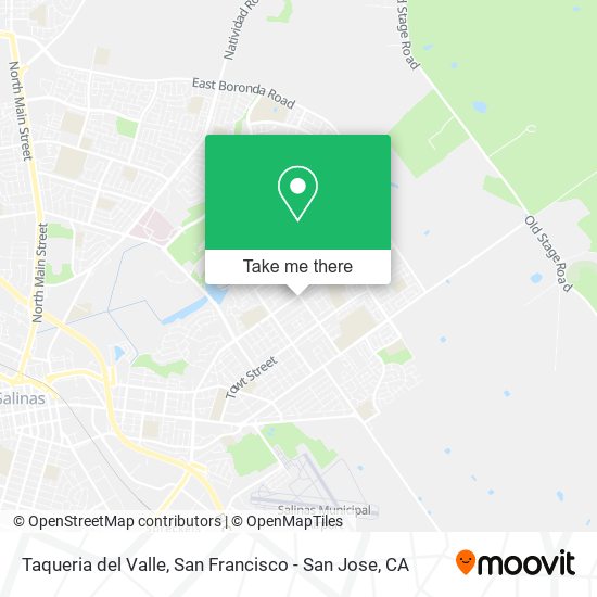Taqueria del Valle map