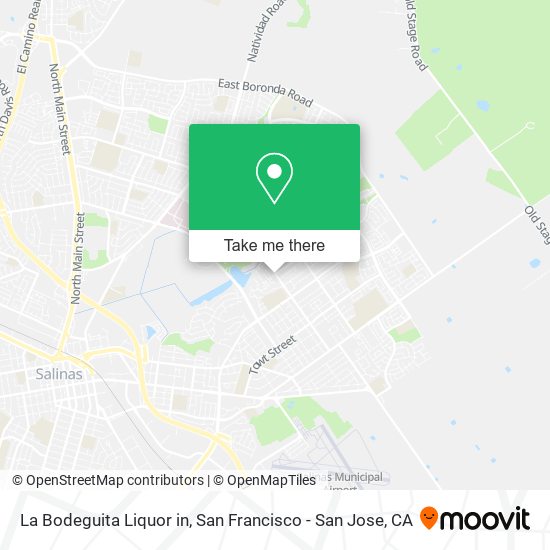 La Bodeguita Liquor in map