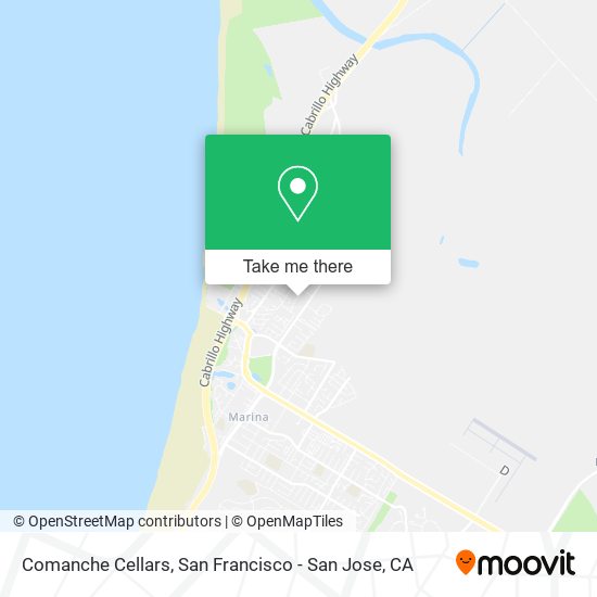 Comanche Cellars map