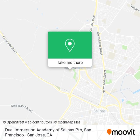 Mapa de Dual Immersion Academy of Salinas Pto