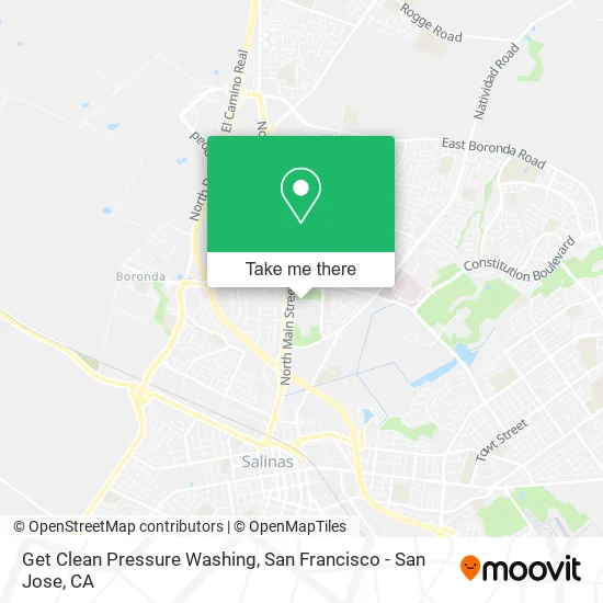 Mapa de Get Clean Pressure Washing