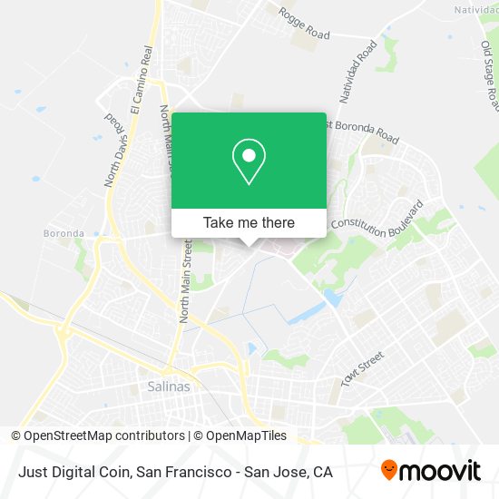 Mapa de Just Digital Coin