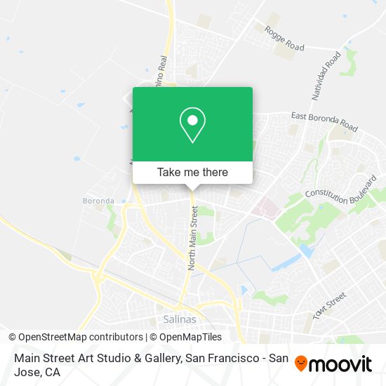 Mapa de Main Street Art Studio & Gallery