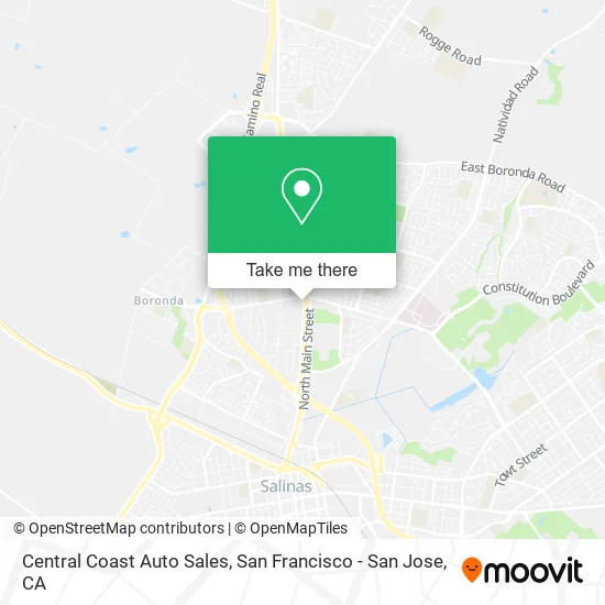 Mapa de Central Coast Auto Sales
