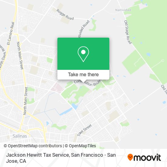 Mapa de Jackson Hewitt Tax Service