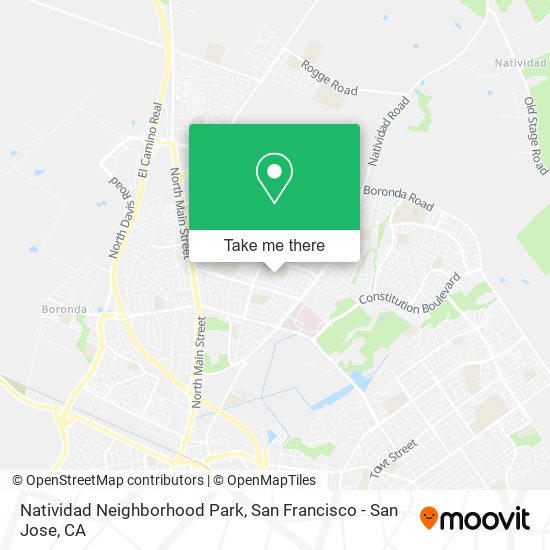 Mapa de Natividad Neighborhood Park