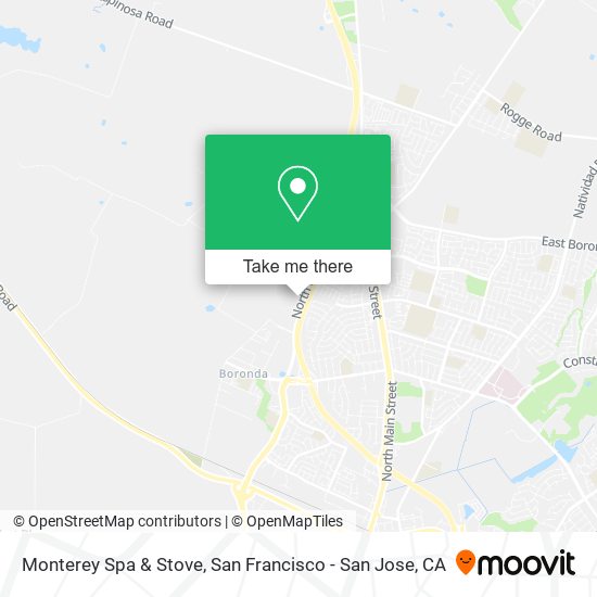 Mapa de Monterey Spa & Stove