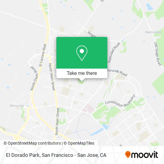 Mapa de El Dorado Park