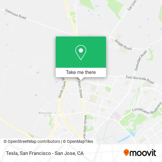 Mapa de Tesla