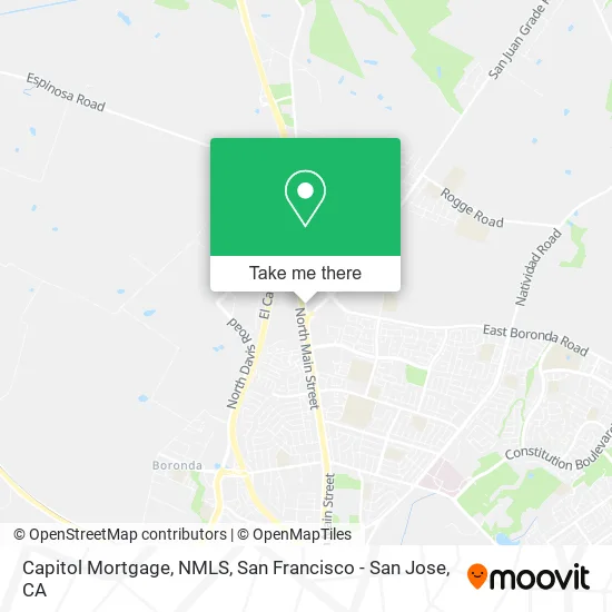 Mapa de Capitol Mortgage, NMLS