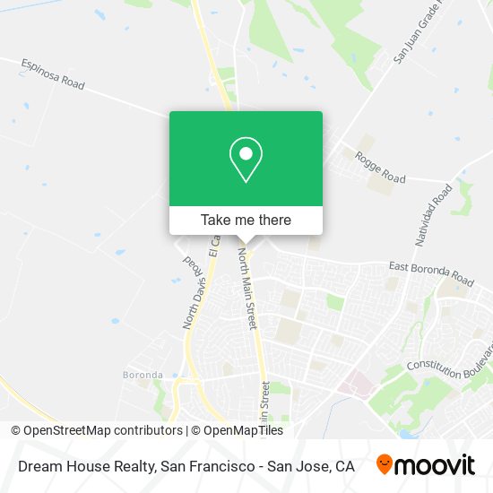 Dream House Realty map