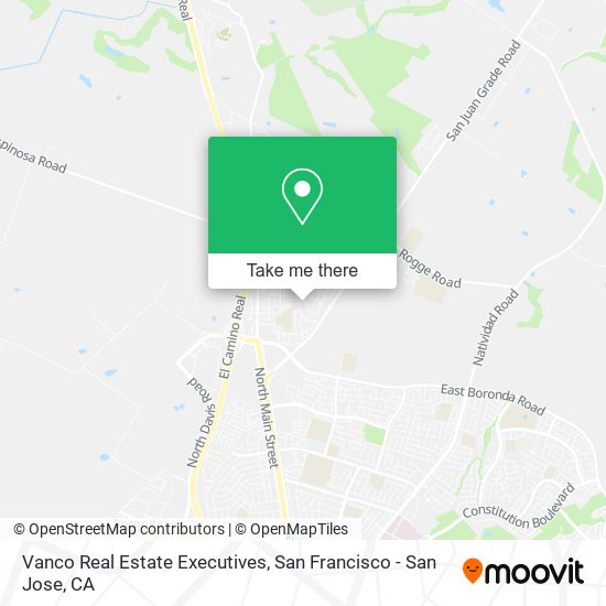 Mapa de Vanco Real Estate Executives