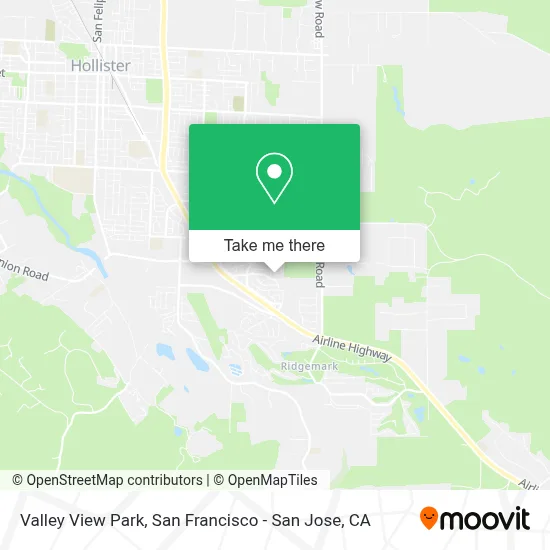 Valley View Park map