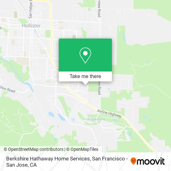 Mapa de Berkshire Hathaway Home Services