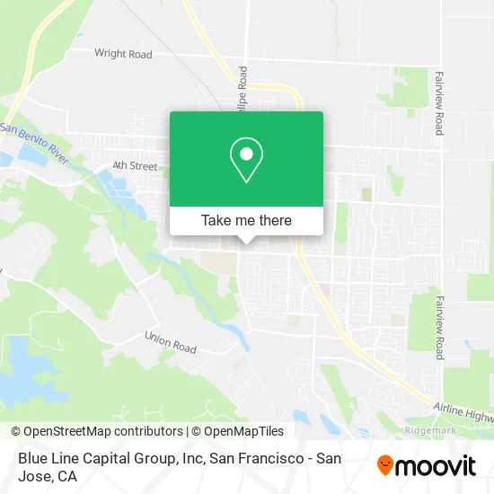 Blue Line Capital Group, Inc map