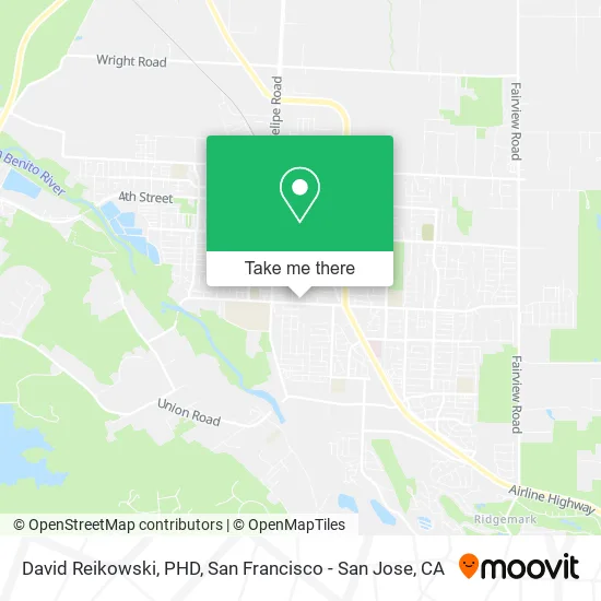 David Reikowski, PHD map