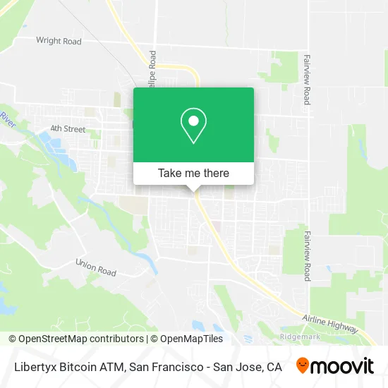 Libertyx Bitcoin ATM map