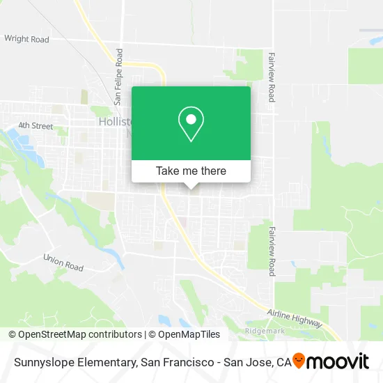 Sunnyslope Elementary map