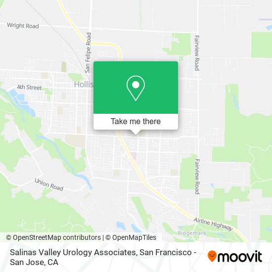 Mapa de Salinas Valley Urology Associates