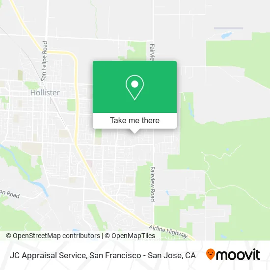 JC Appraisal Service map