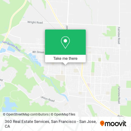 360 Real Estate Services map
