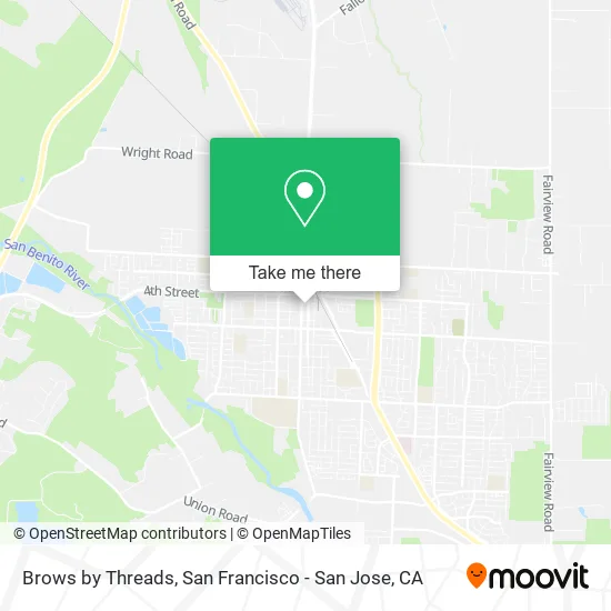 Brows by Threads map