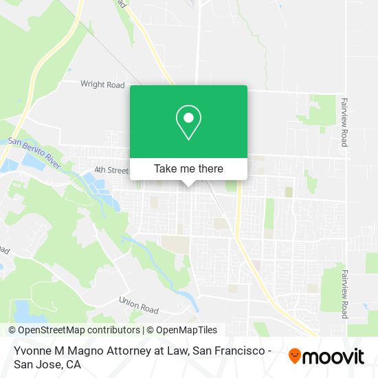 Yvonne M Magno Attorney at Law map