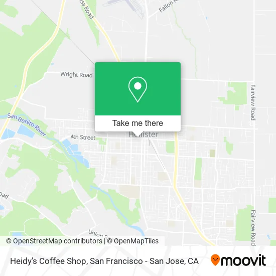 Mapa de Heidy's Coffee Shop