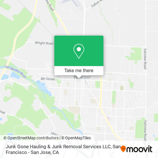 Junk Gone Hauling & Junk Removal Services LLC map