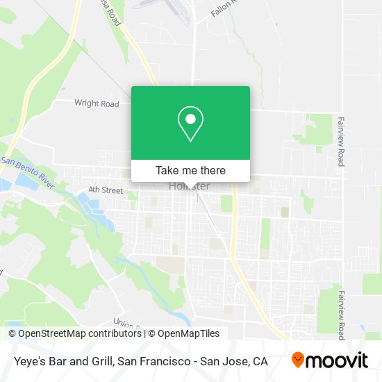 Mapa de Yeye's Bar and Grill