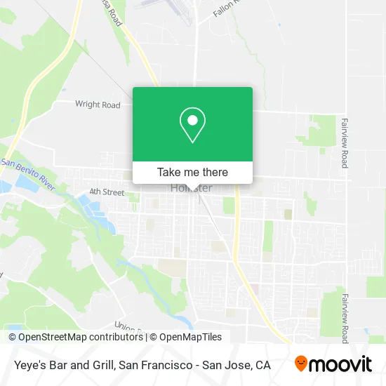 Mapa de Yeye's Bar and Grill