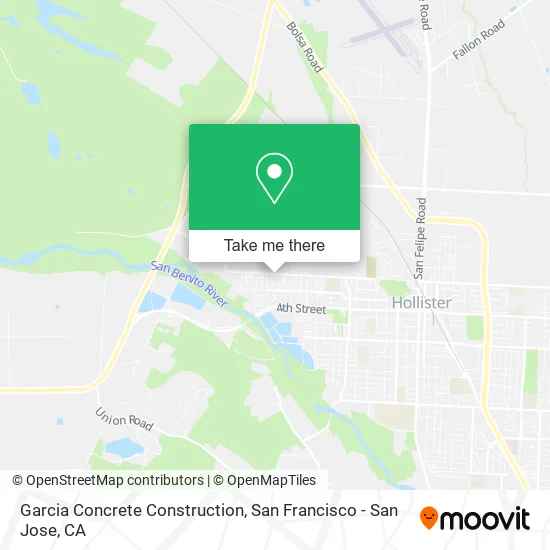 Mapa de Garcia Concrete Construction