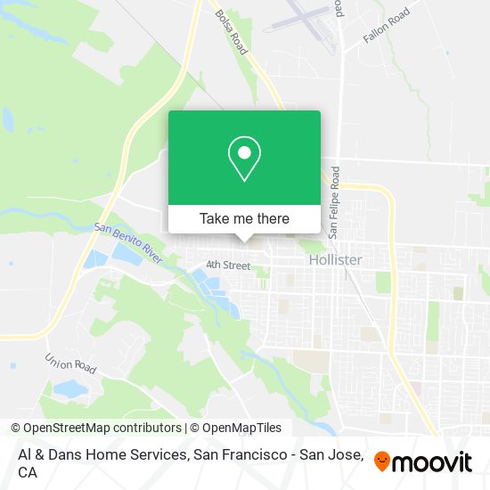 Mapa de Al & Dans Home Services