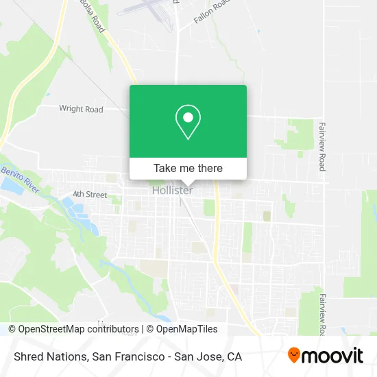 Shred Nations map