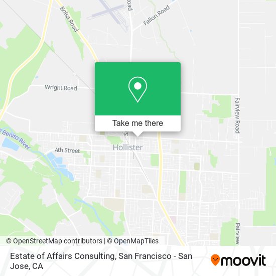 Estate of Affairs Consulting map